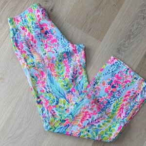 Lilly Pulitzer Linen Wide Leg Pants